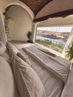 Family Suite, River View | In-room safe, blackout drapes - Nala Narty Nubian house and organic farm (Aswan)