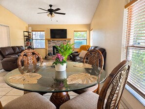 Dining - Where Comfort Meets Vacation Cozy Pool Home Relax • Recharge • Explore (Orlando)