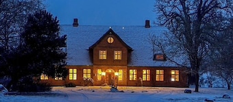 Historic farm with space for large groups