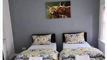 2 bedrooms, free WiFi, bed sheets