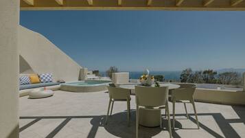 Deluxe suite | Buiten dineren