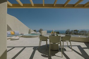 Deluxe suite | Buiten dineren