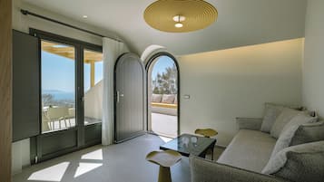 Deluxe Suite with Hot Tub | Wohnbereich