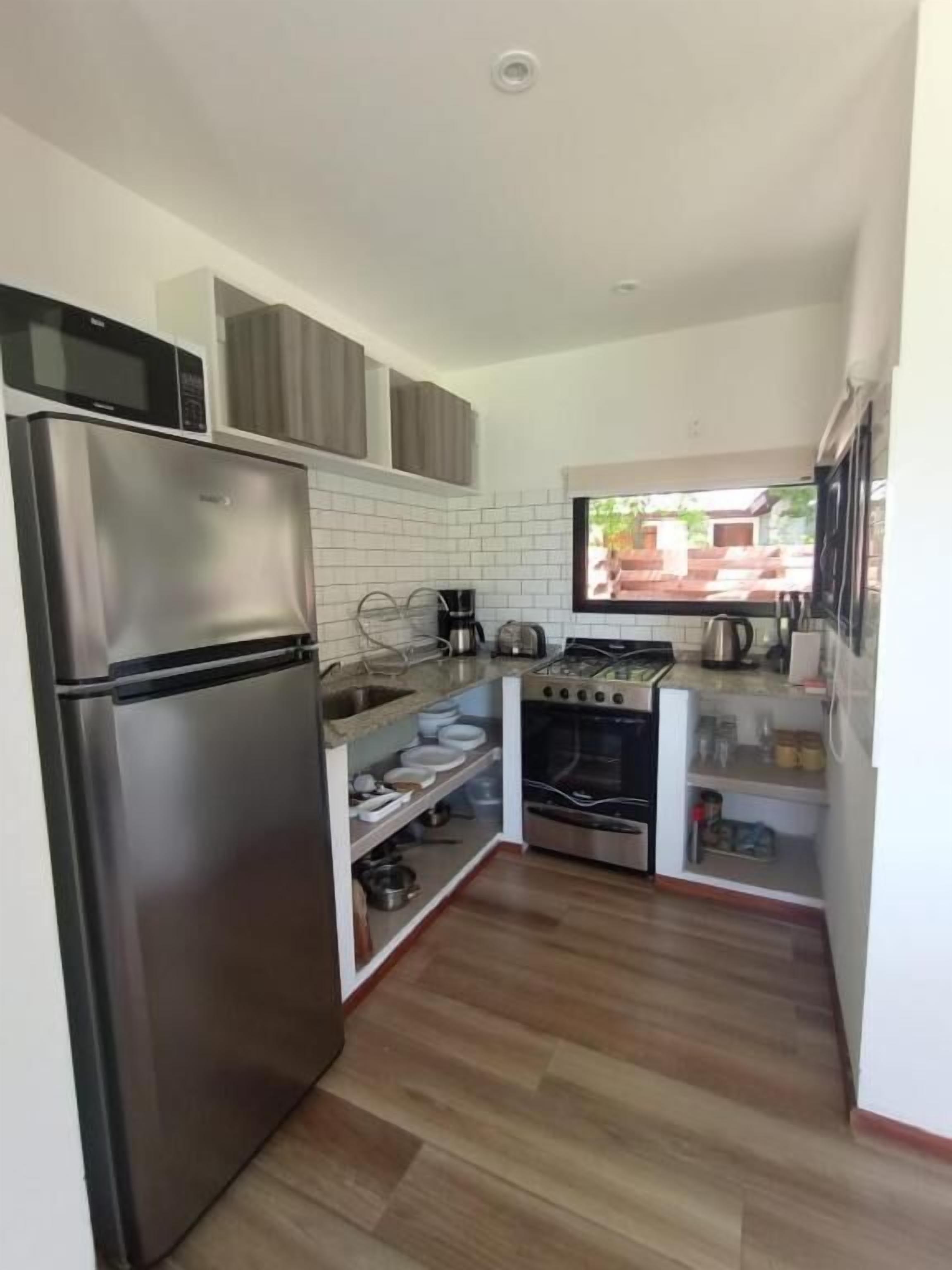 Apartment, Patio, Garden View | Private kitchen