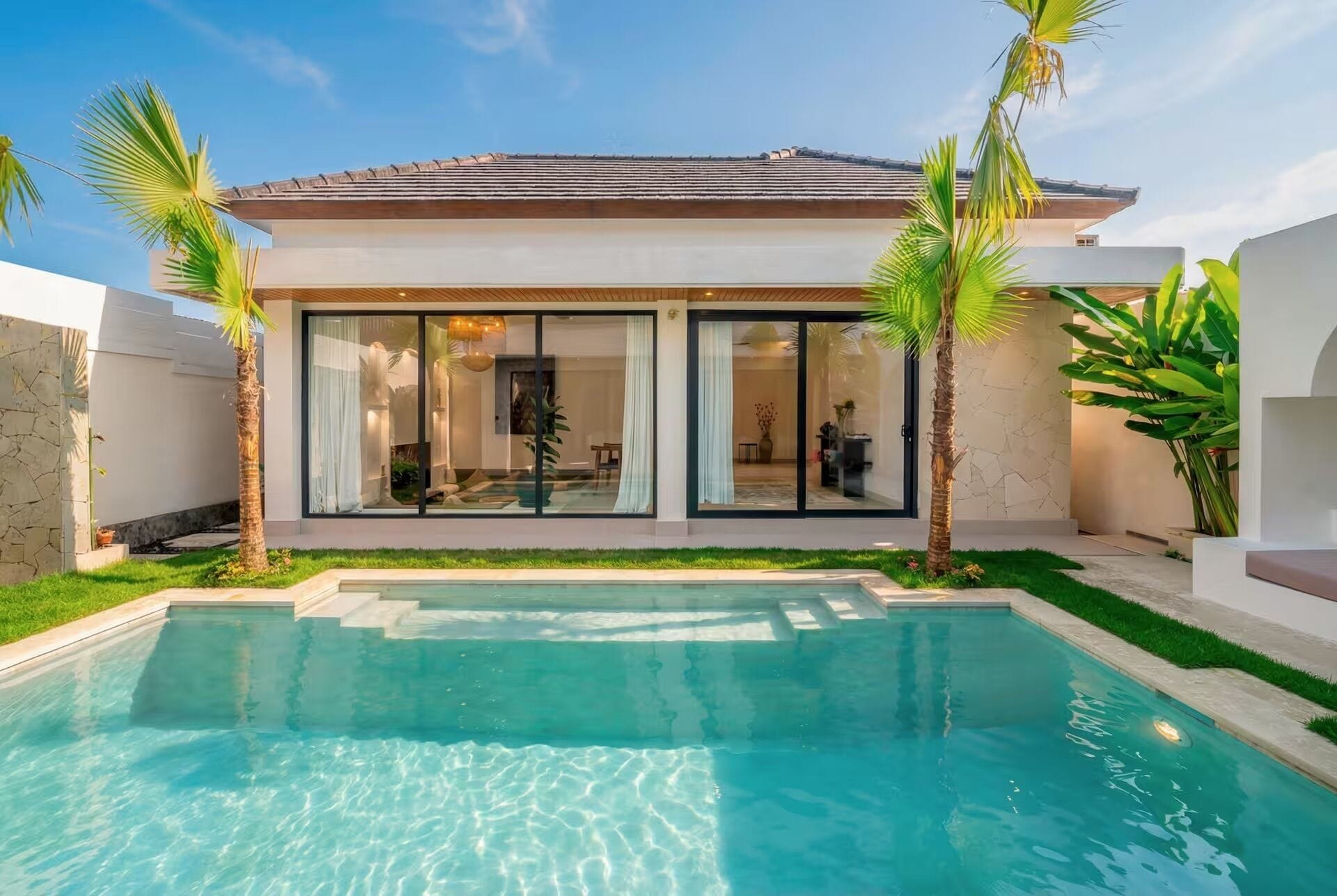 Vila superluxo, 2 quartos, piscina particular | Piscina particular