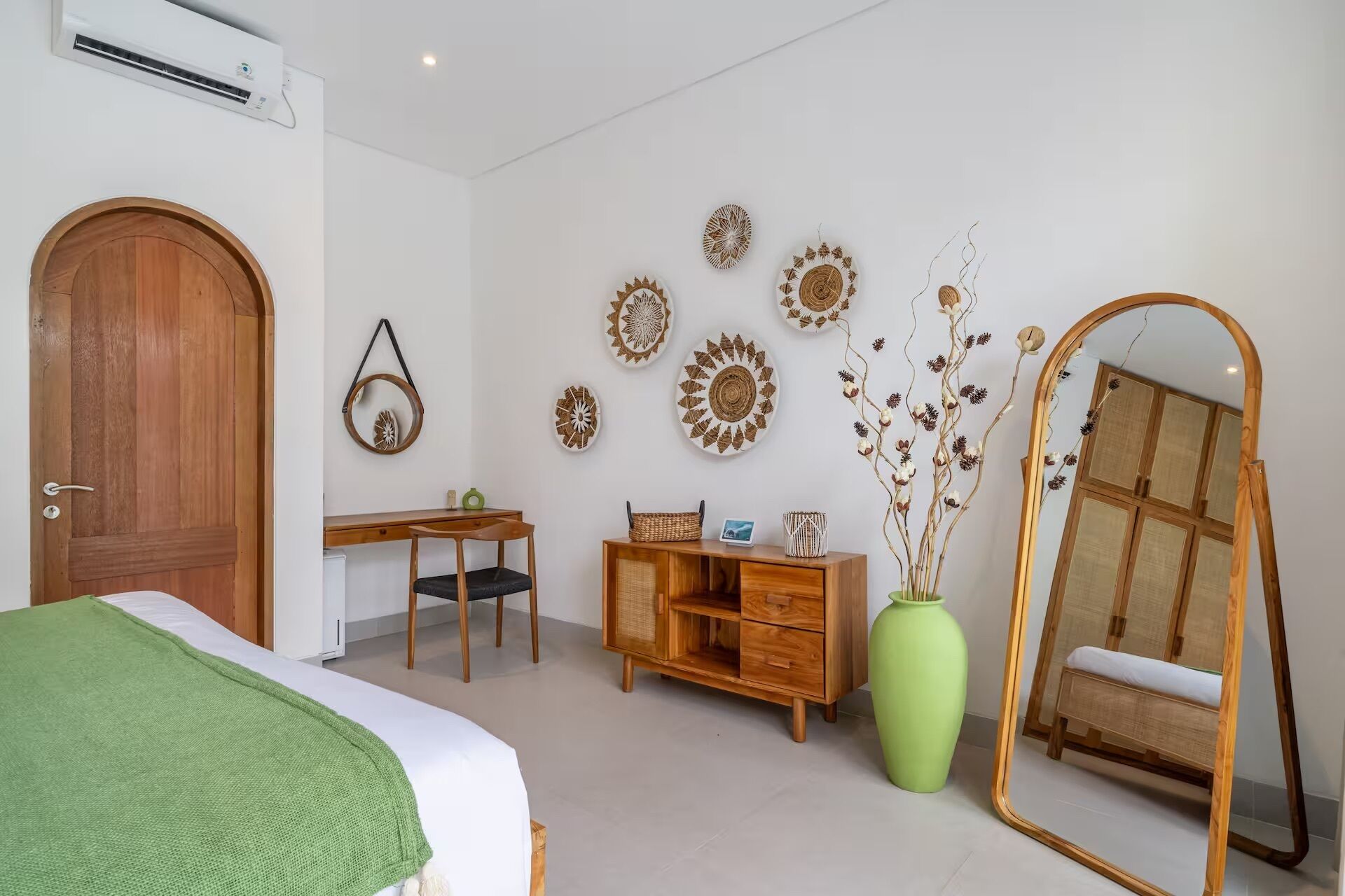 Vila superluxo, 2 quartos, piscina particular | Roupas de cama de algodão egípcio, roupas de cama premium