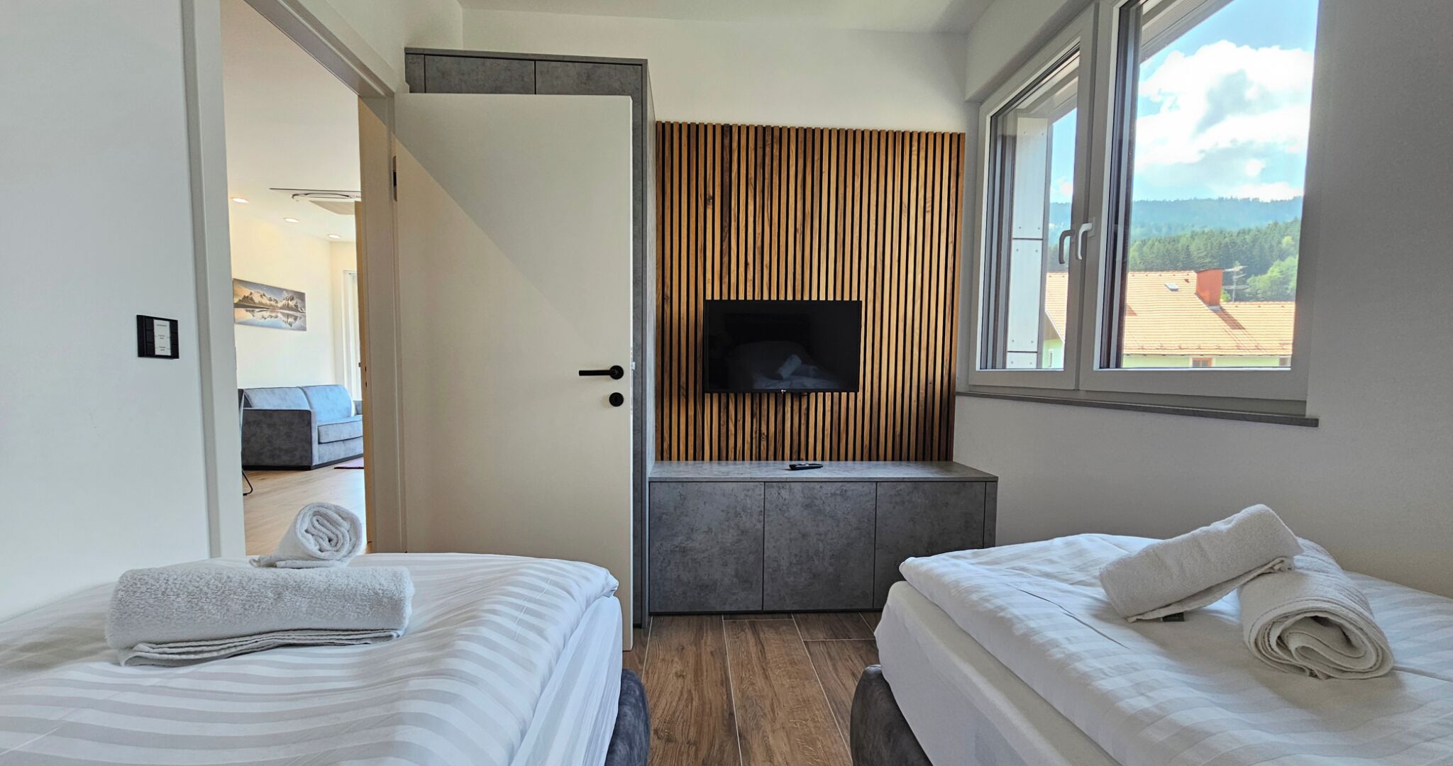 Apartment mit Terrasse | Kostenloses WLAN