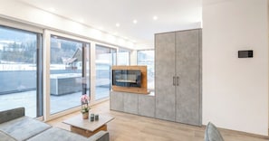 Apartment with terrace | Living area - Lorenzer Penthouse (Scheifling)