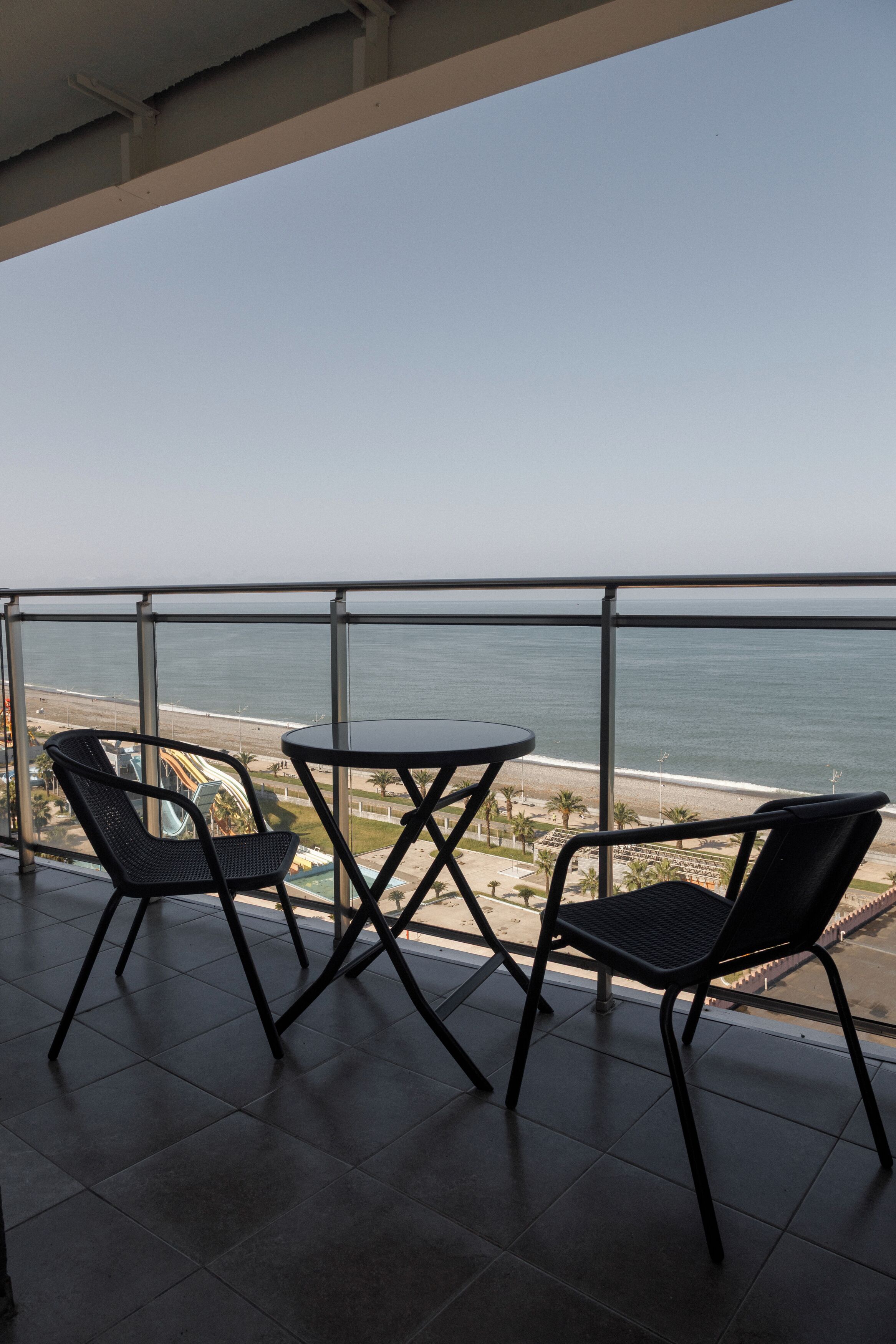 Deluxe-Apartment, Balkon, Meerblick | Ausblick vom Zimmer