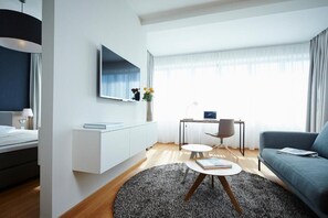 Deluxe Apartment | Living area - ipartment Frankfurt Europaviertel (Frankfurt am Main)