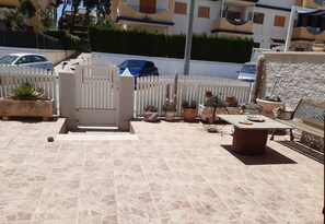 Chalet, 3 Bedrooms, Smoking, Balcony | Terrace/patio - Semi-detached Villa in Private Residential With Pool (Pilar de la Horadada)