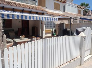 Chalet, 3 Bedrooms, Smoking, Balcony | Property grounds - Semi-detached Villa in Private Residential With Pool (Pilar de la Horadada)