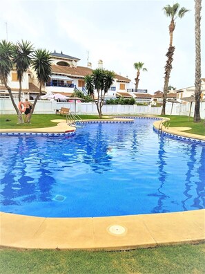 Chalet, 3 Bedrooms, Smoking, Balcony | Pool | Outdoor pool - Semi-detached Villa in Private Residential With Pool (Pilar de la Horadada)