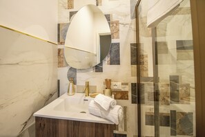 Appartamento, balcone, vista mare | Bagno