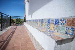 Apartamento, sacada, vista para o mar | Sacada