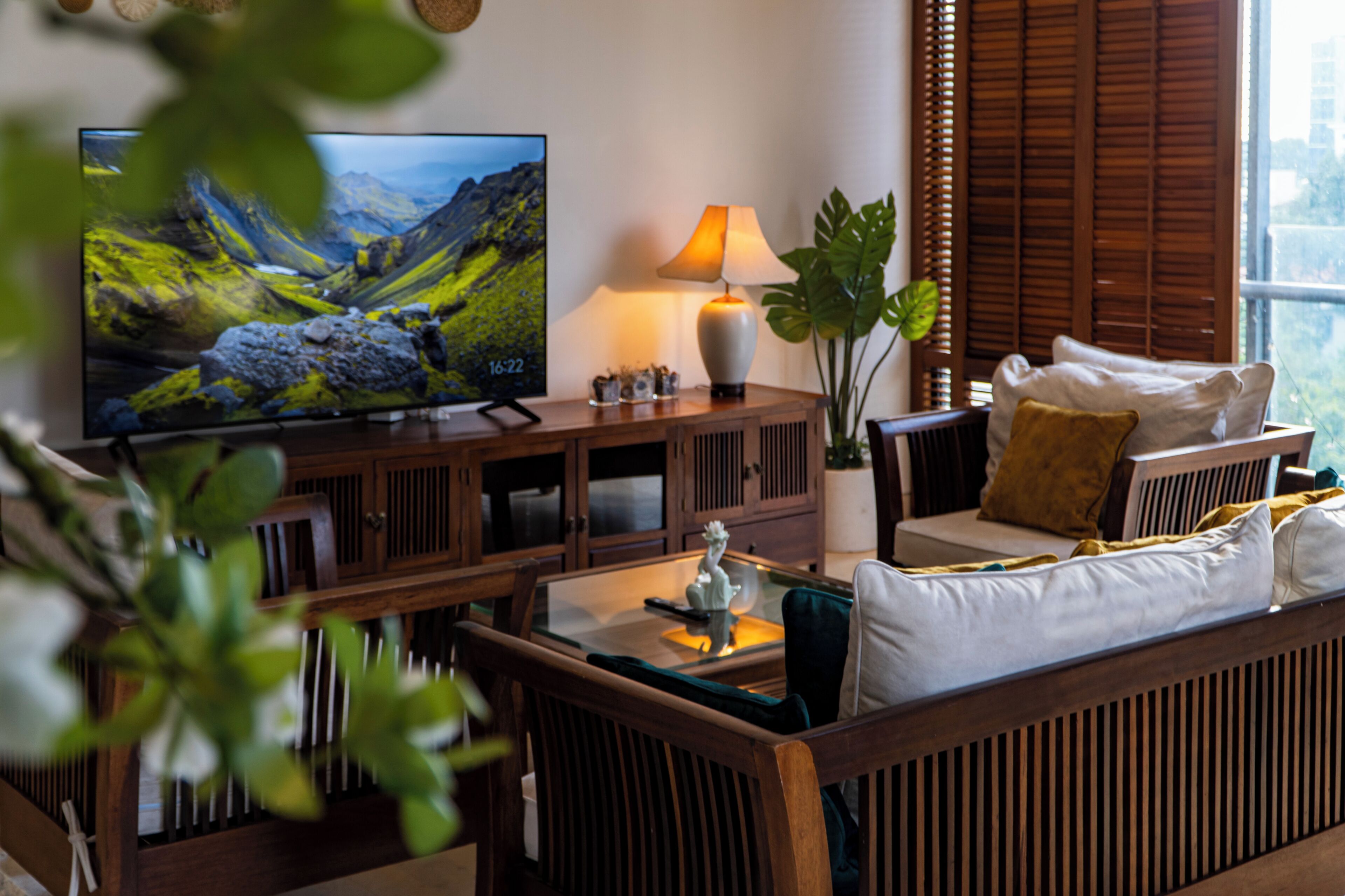 Deluxe 2-Bedroom Apartment with Two Double Beds & City View | Oleskelualue