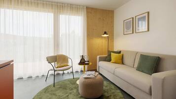 Blackout curtains, iron/ironing board (on request), free WiFi