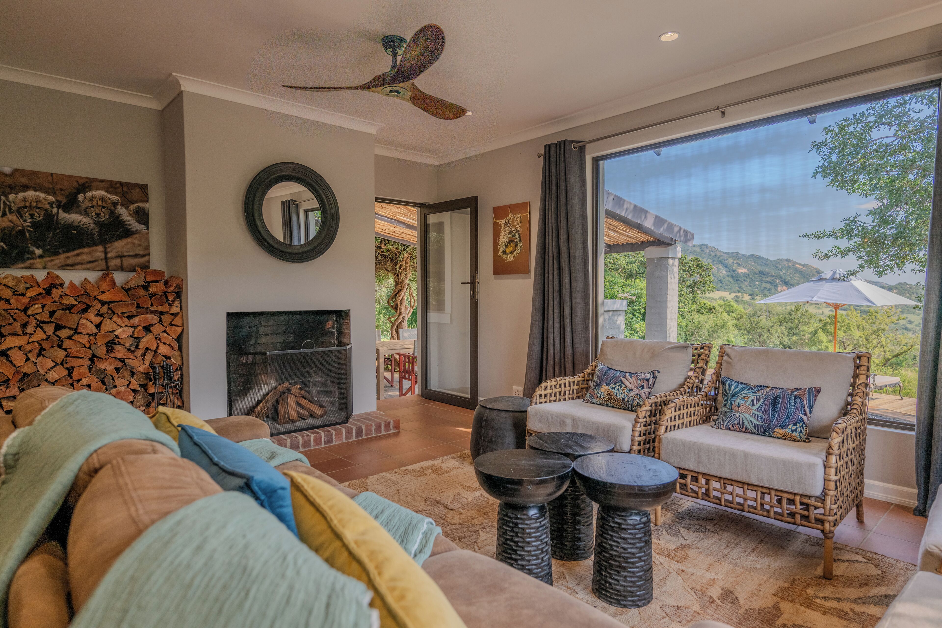 Villa, Private Pool, Valley View | Living area