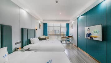 Cortinas blackout, sistema de insonorización y wifi gratis
