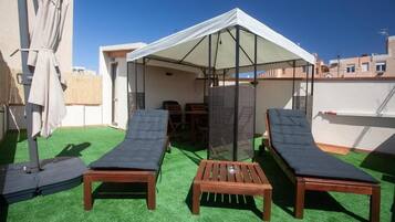Appartamento Deluxe, vista città | Terrazza/patio