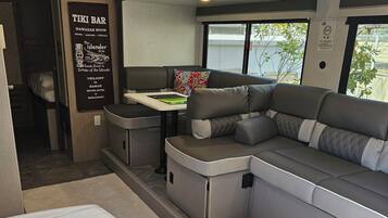 Stacaravan, patio | Gratis wifi