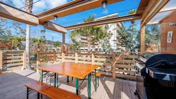 Stacaravan, patio | Gratis wifi