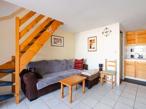 Living area - Cozy pavilion, pets welcome, parking - 4 guests (Gruissan)