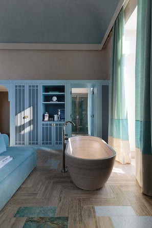 Junior Suite, Sea View | Premium bedding, minibar, in-room safe, WiFi (free) -  EGEO - Ortigia (Syracuse)