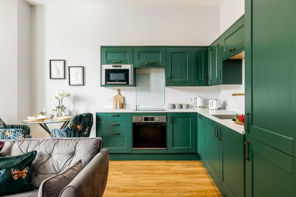 Appartement, 1 grand lit | Cuisine privée | Chaise haute