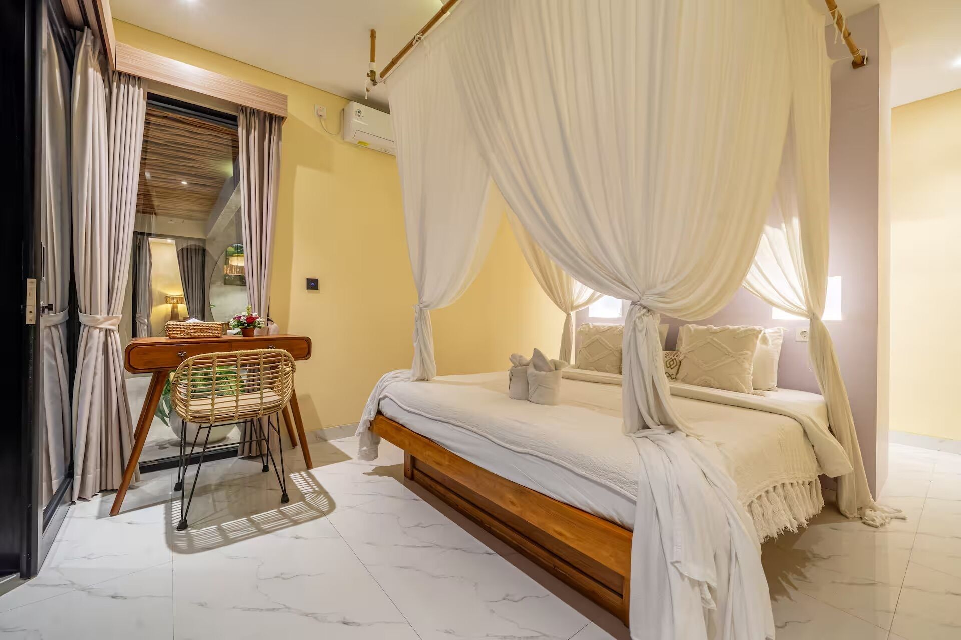 Luxury Villa, 2 Bedrooms, Private Pool | Egyptian cotton sheets, premium bedding, in-room safe
