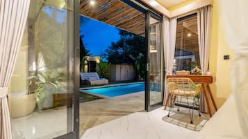 Luxury Villa, 2 Bedrooms, Private Pool | View from room