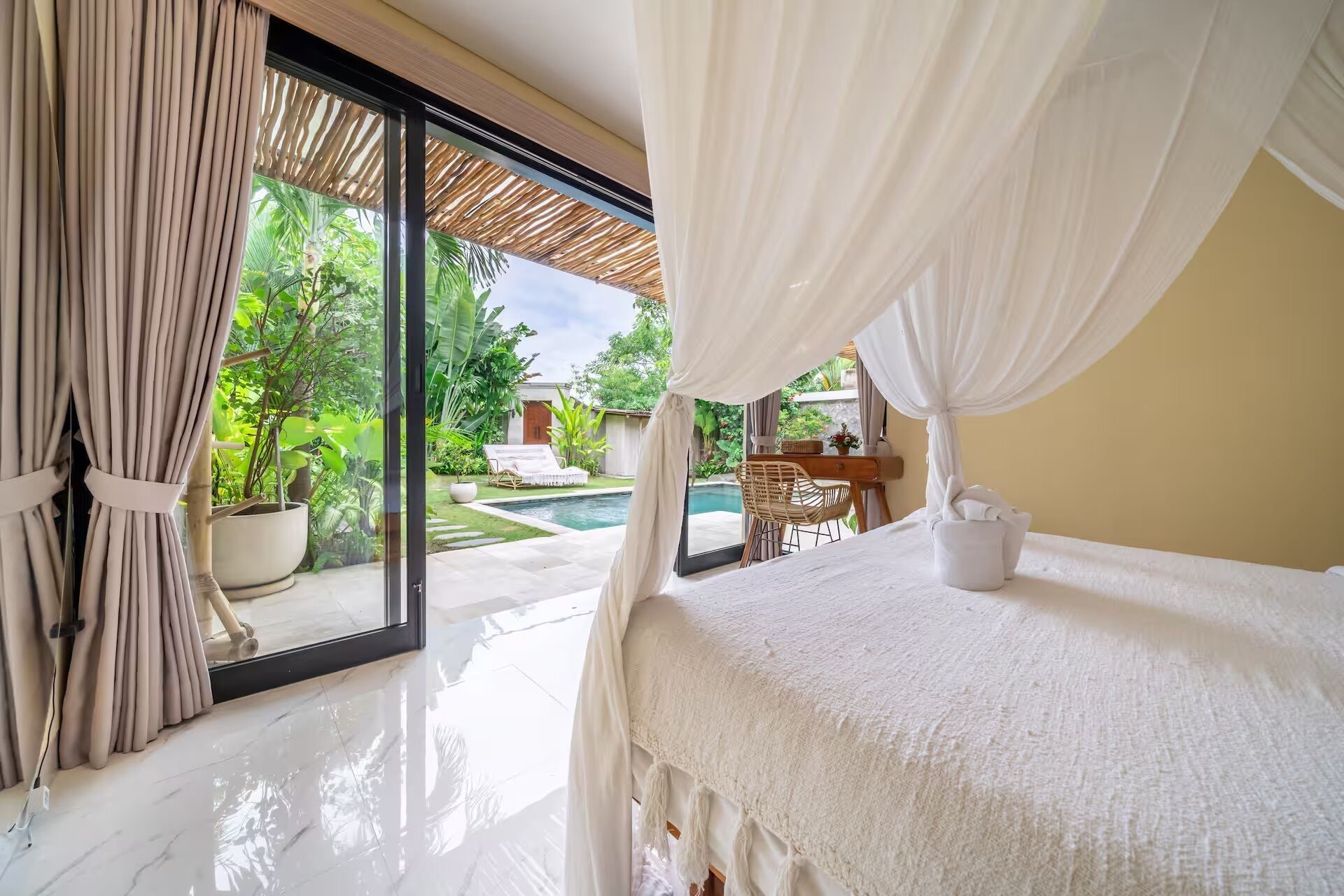 Luxury Villa, 2 Bedrooms, Private Pool | Egyptian cotton sheets, premium bedding, in-room safe