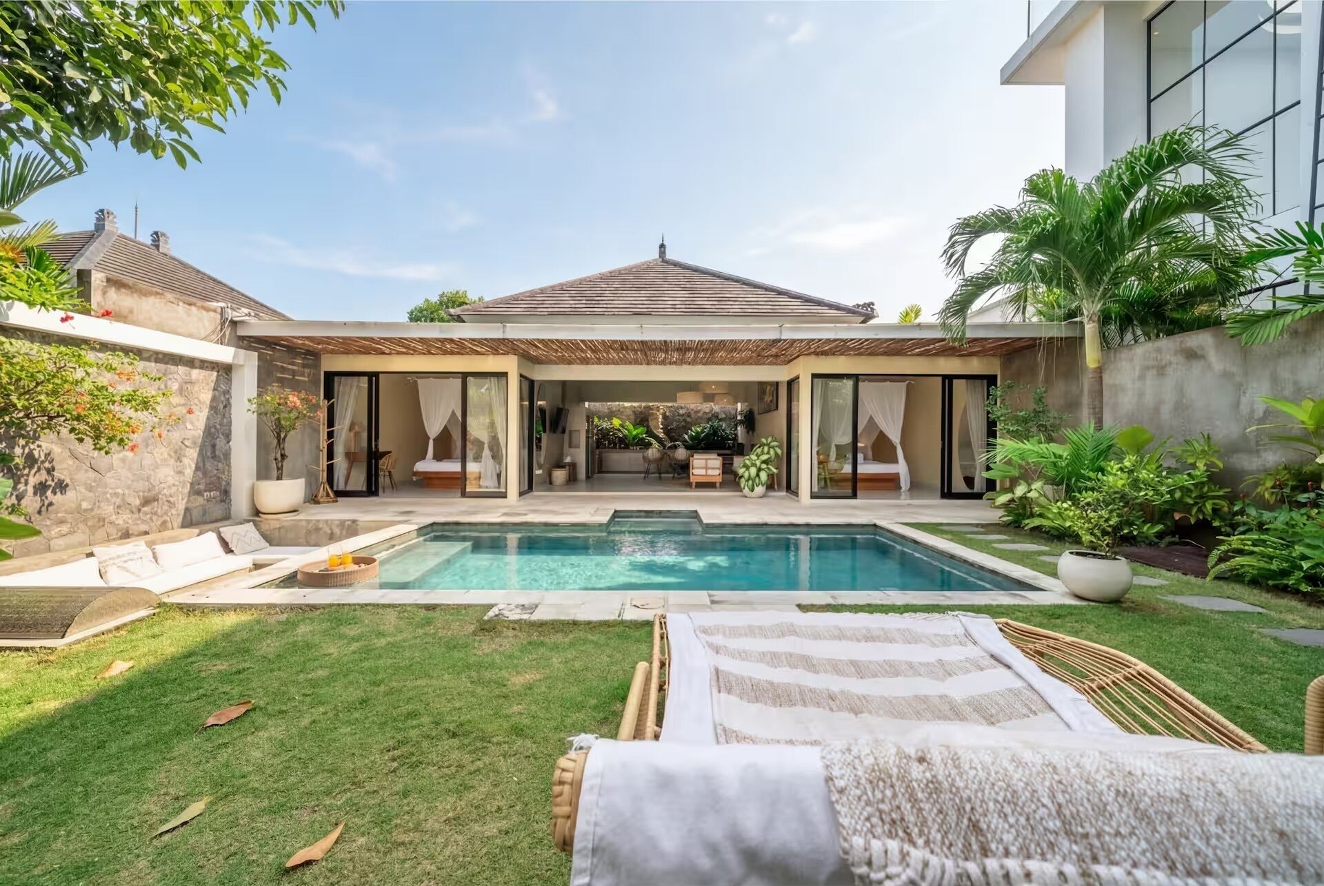 Vila superluxo, 2 quartos, piscina particular | Piscina particular