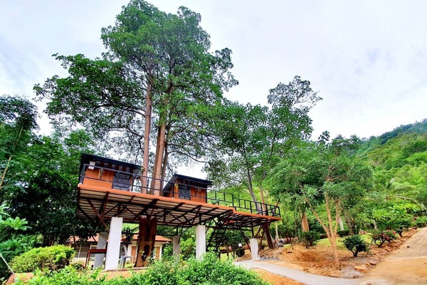 Cabin, 1 Bedroom, Balcony, Garden View | Property grounds