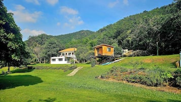 Cabane, 1 chambre, balcon, vue jardin | Extérieur