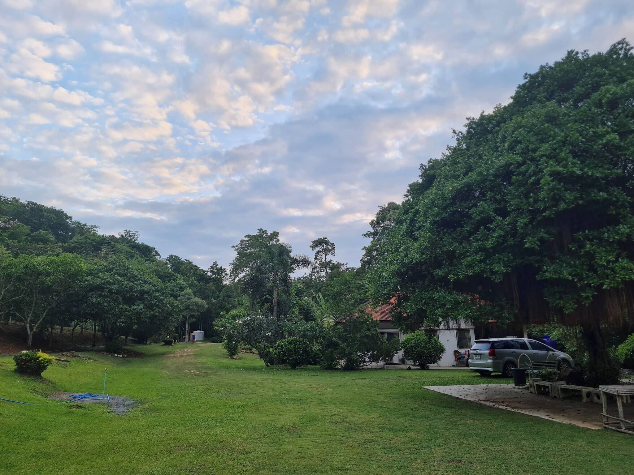 Cabin, 1 Bedroom, Balcony, Garden View | Property grounds
