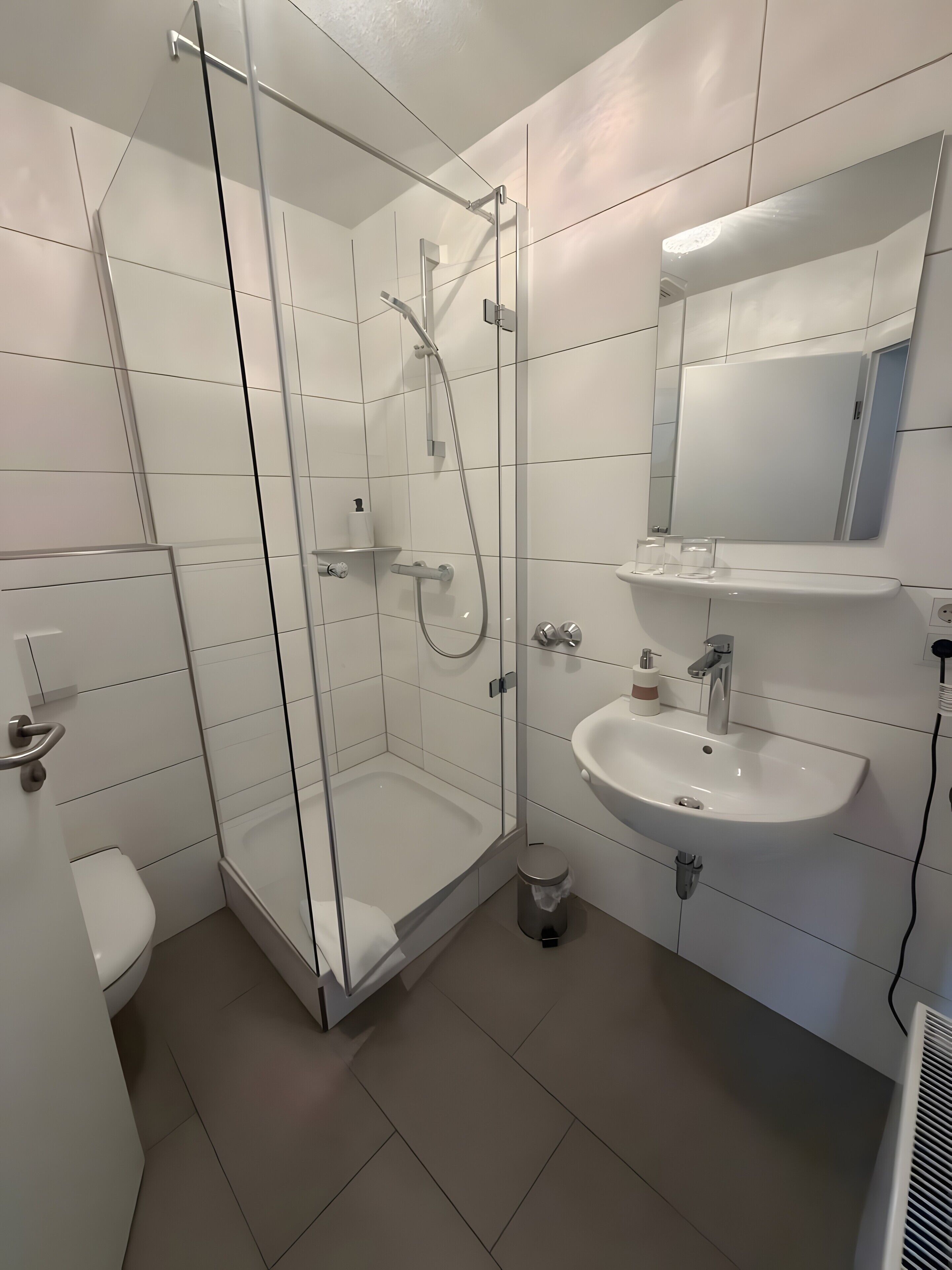 Dusche, Handtücher