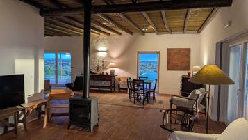 Villa familiar, 5 habitaciones, no fumadores, vistas al valle | Zona de estar