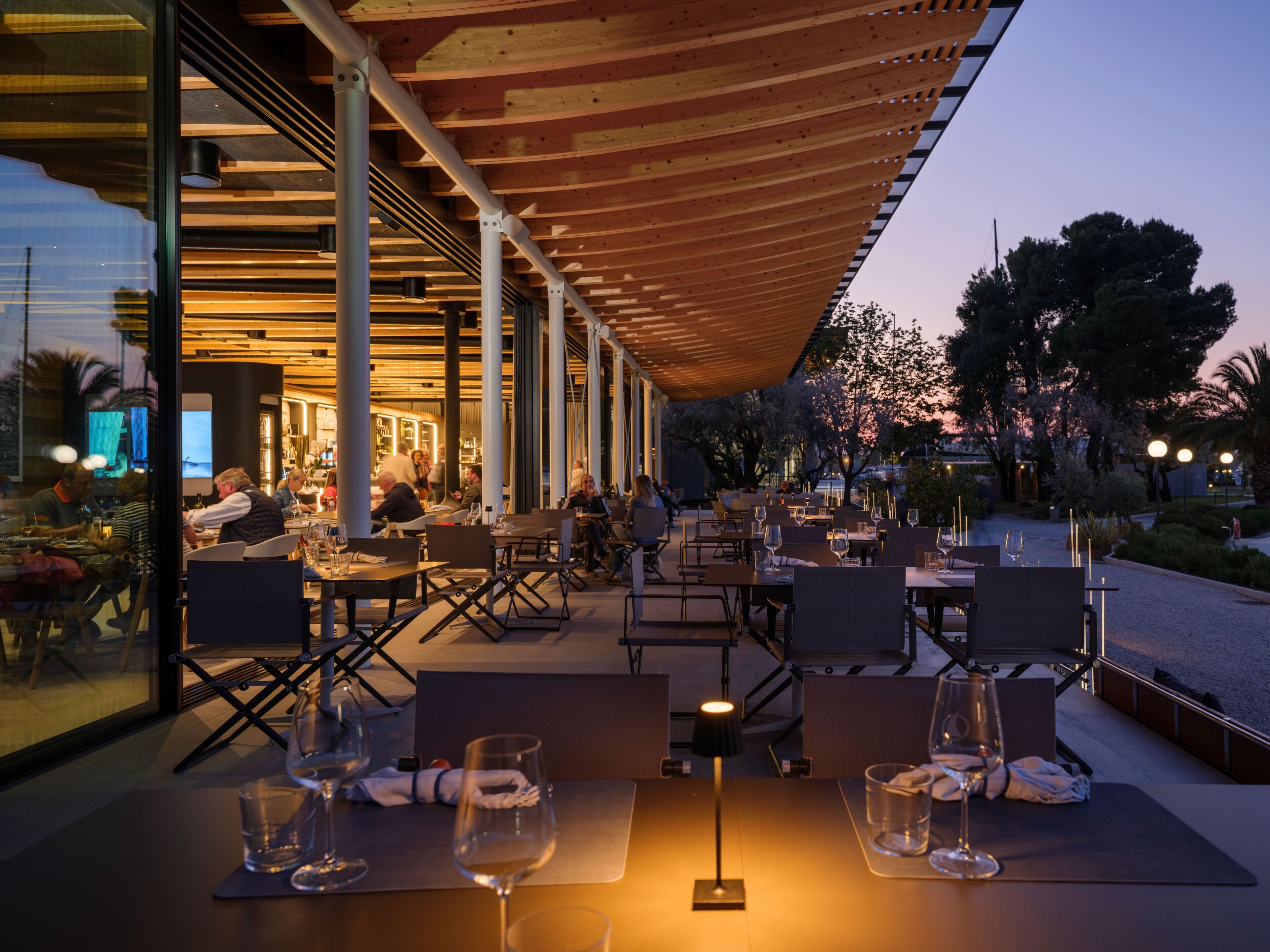 Restaurante al aire libre