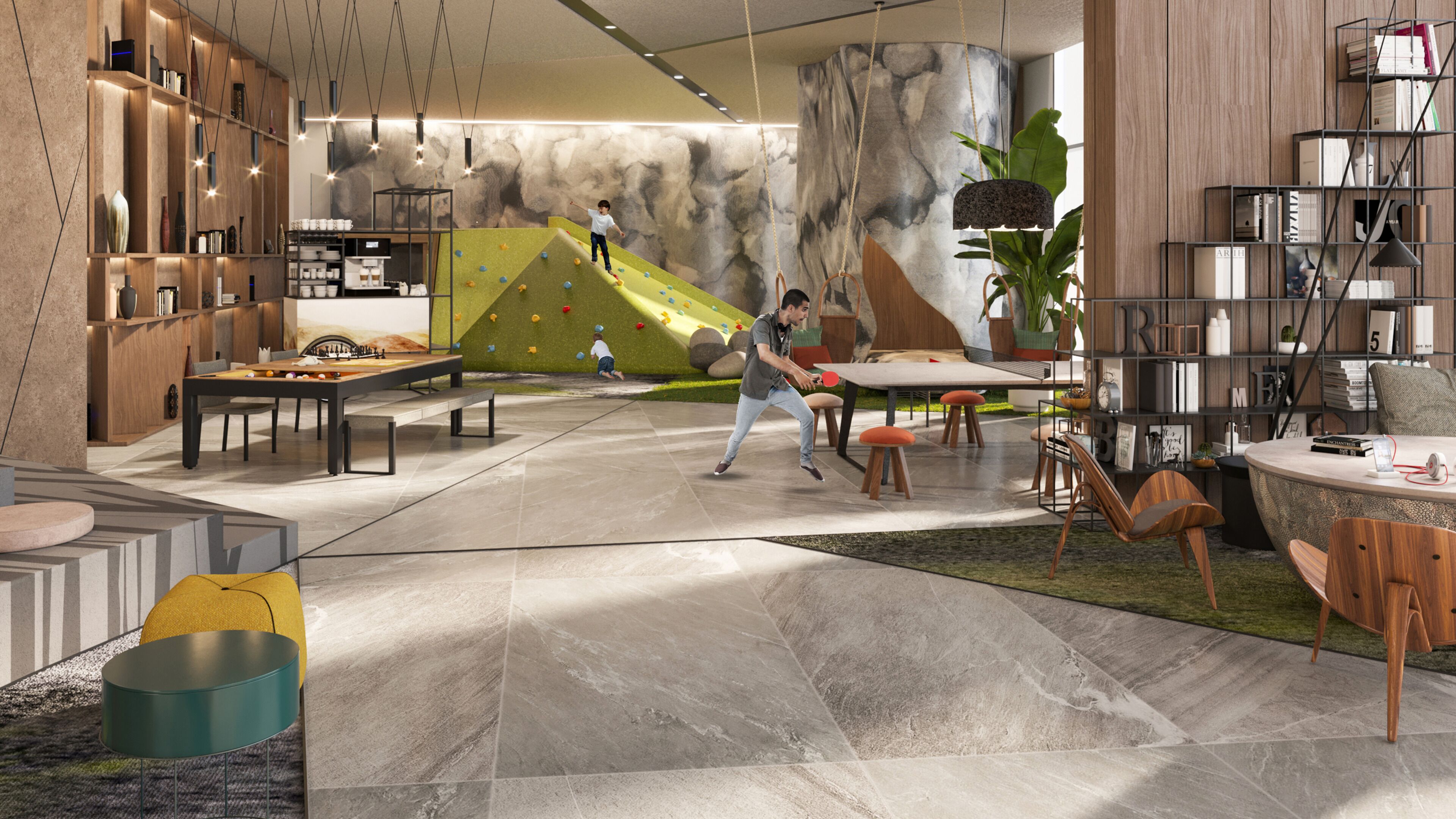 Children’s play area – indoor