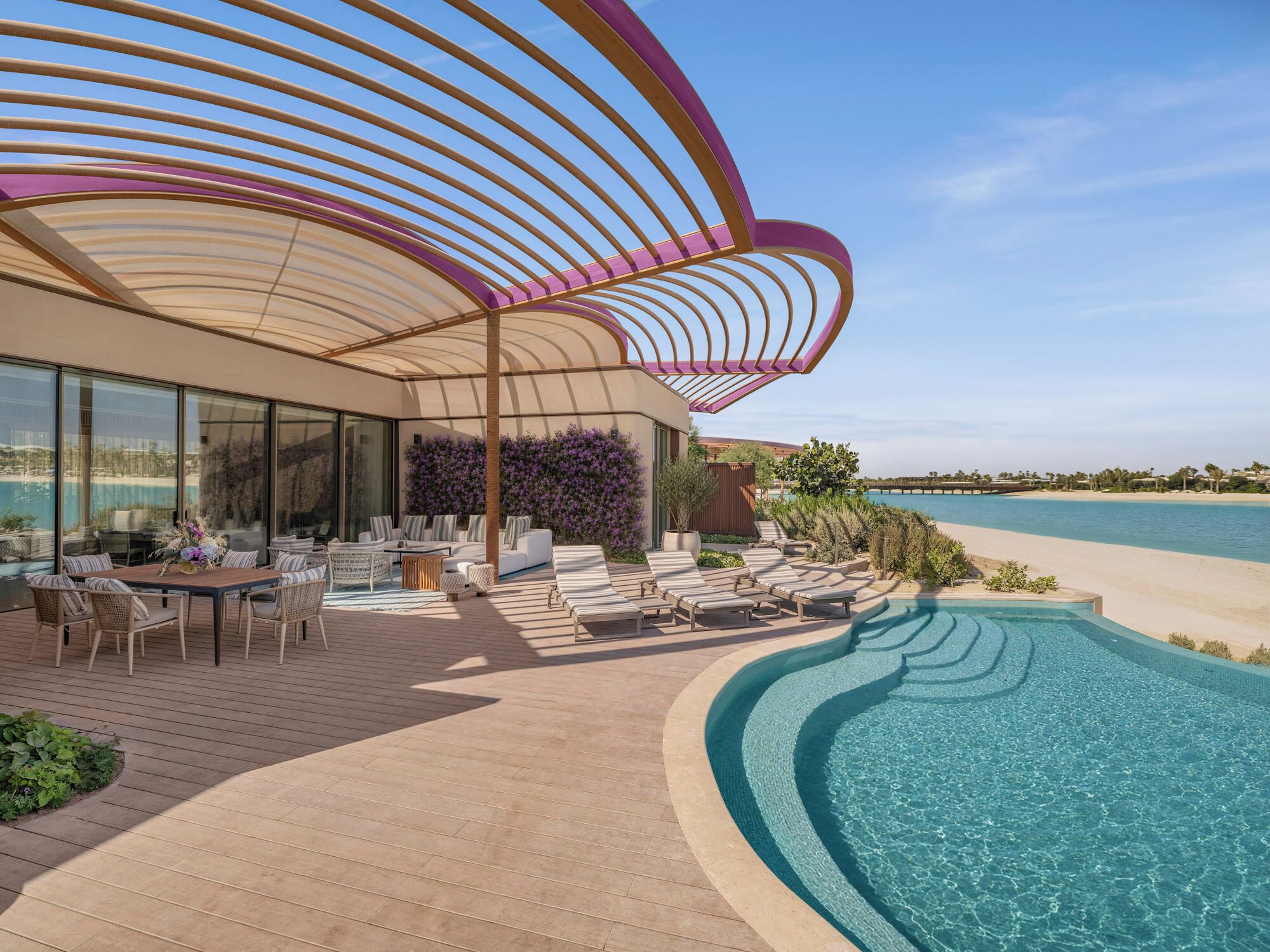 Indoor pool, 4 outdoor pools