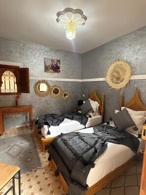 Twin Room | Free WiFi - riadjenan (Marrakech)
