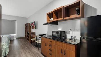 Studio, 2 Queen Beds, Non Smoking | Private kitchenette | Fridge, microwave, stovetop, coffee/tea maker