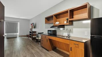 Studio, 2 Queen Beds, Accessible, Non Smoking | Private kitchenette | Fridge, microwave, stovetop, coffee/tea maker