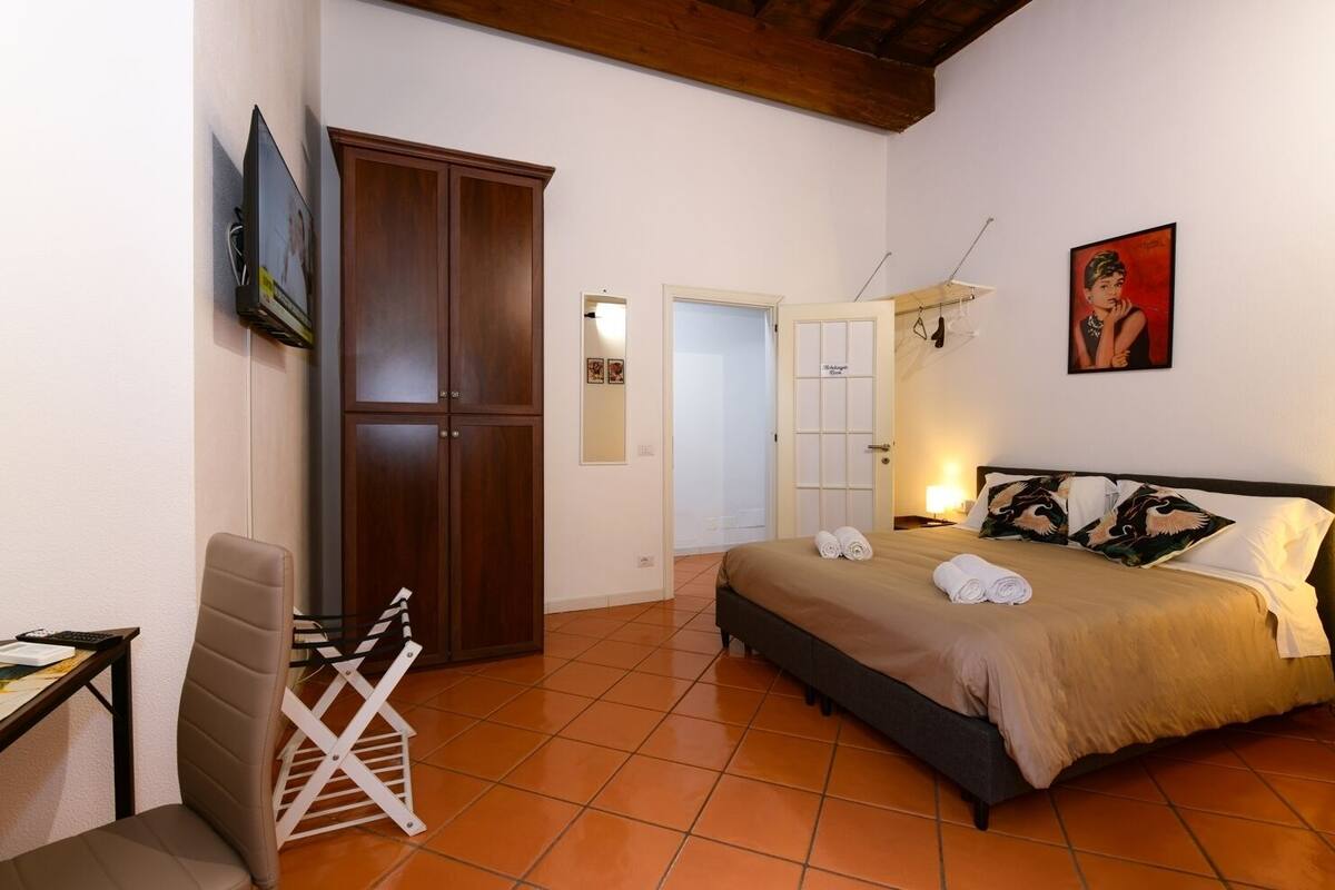 Double or Twin Room, Patio, Courtyard View