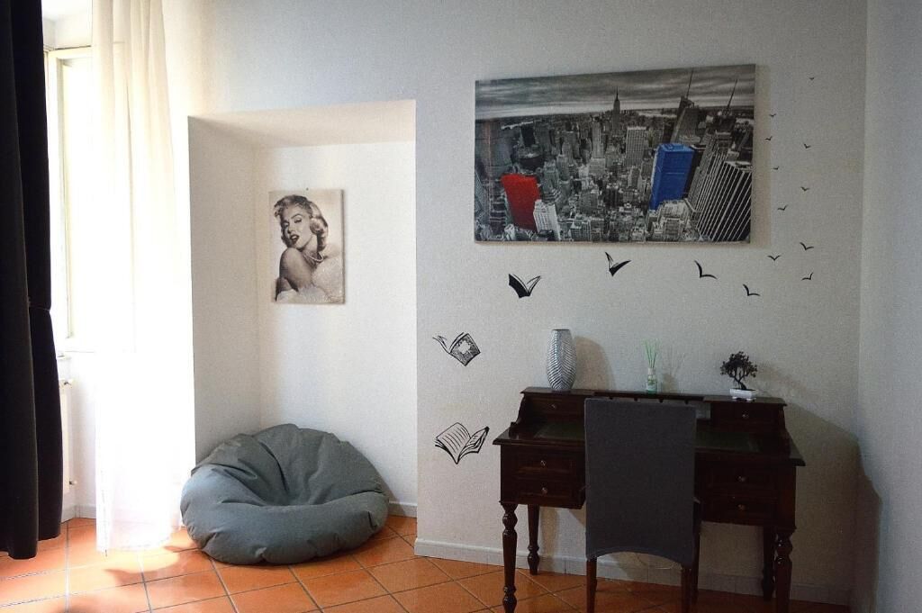 Habitació doble o amb dos llits individuals, pati, vistes al pati | Interior
