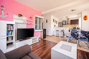 Hus – standard, 4 soverom, mikrobølgeovn (Istria Villa Stella for 8: Pool &) | Oppholdsområde