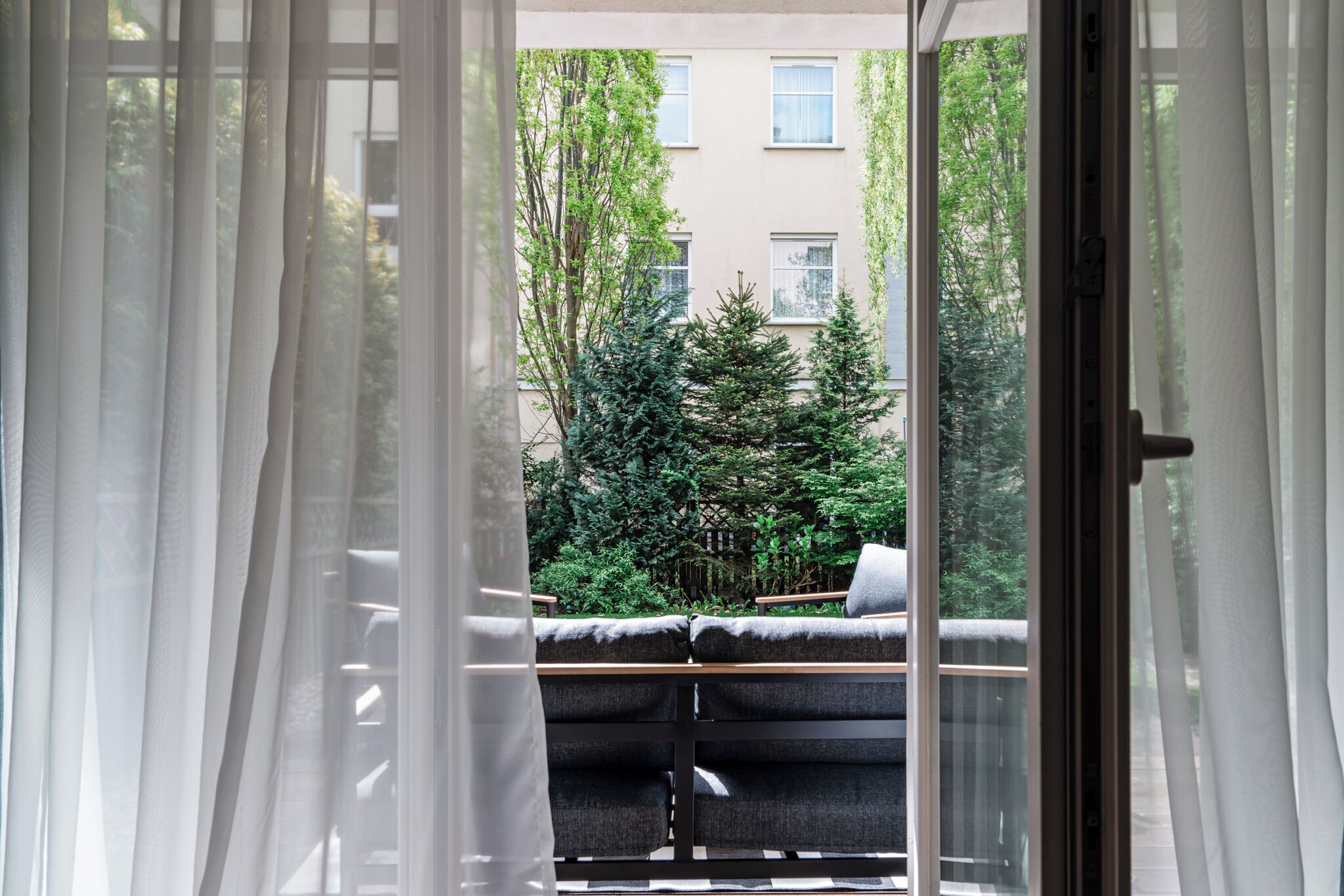 Apartament familiar, 2 dormitoris, vistes al pati | Interior