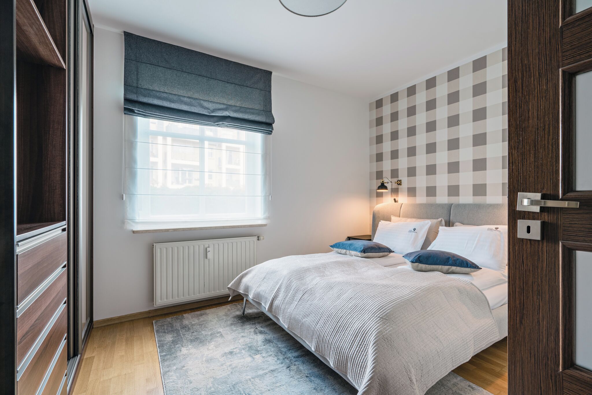 Apartament familiar, 2 dormitoris, vistes al pati | Roba de llit d'alta qualitat i decoració individual 
