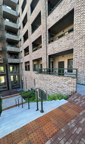 Exterior - Enjoyable 1-bedroom apartment in the heart of Bjørvika oslo close to oslo S (Oslo)